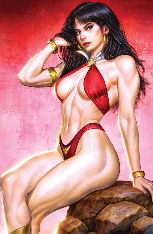 VAMPIRELLA ARMAGEDDON #12 ALAN BORGES CVR A VIRGIN VARIANT SDCC EXCLUSIVE LTD 250