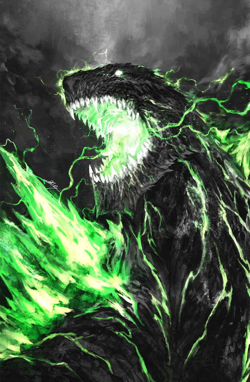 GODZILLA #12 SHIMHAQ VIRGIN VARIANT SDCC 2026 EXCLUSIVE LTD 500