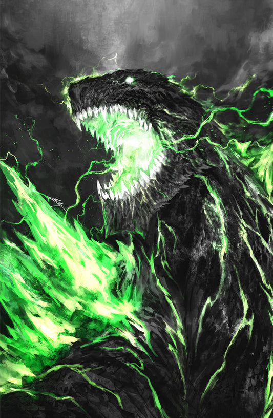 GODZILLA #12 SHIMHAQ VIRGIN VARIANT SDCC 2026 EXCLUSIVE LTD 500