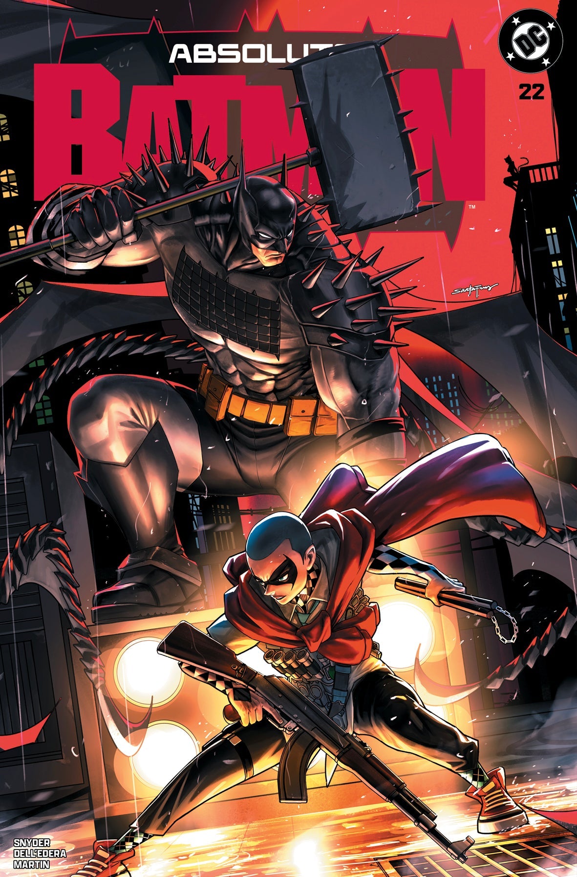 ABSOLUTE BATMAN #22 SANTA FUNG TRADE VAR SDCC 2026 EXCLUSIVE LTD 3000