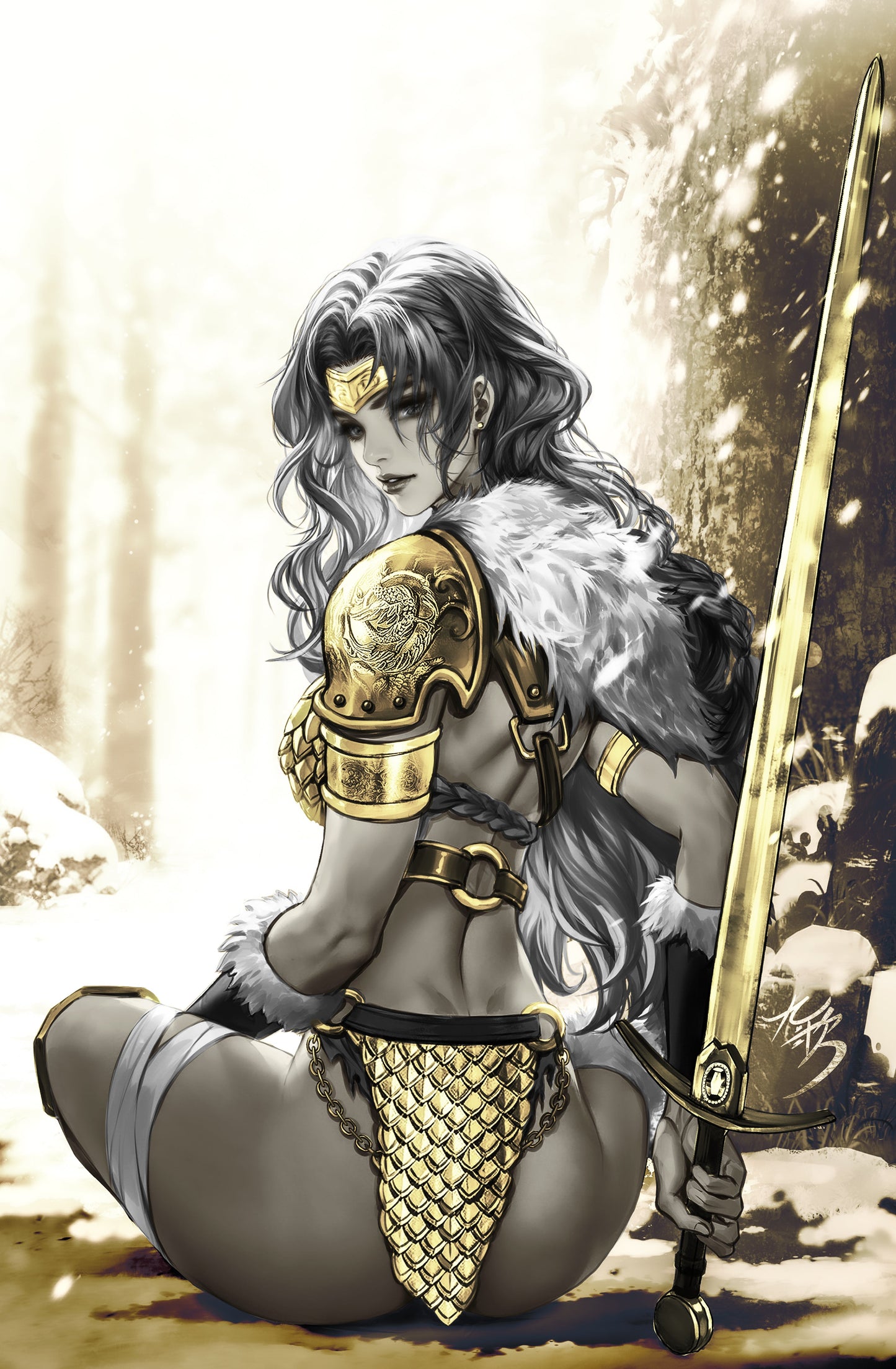 RED SONJA SHE-DEVIL WITH A SWORD #3 FAN YANG CVR B VIRGIN VARIANT SDCC 2026 EXCLUSIVE