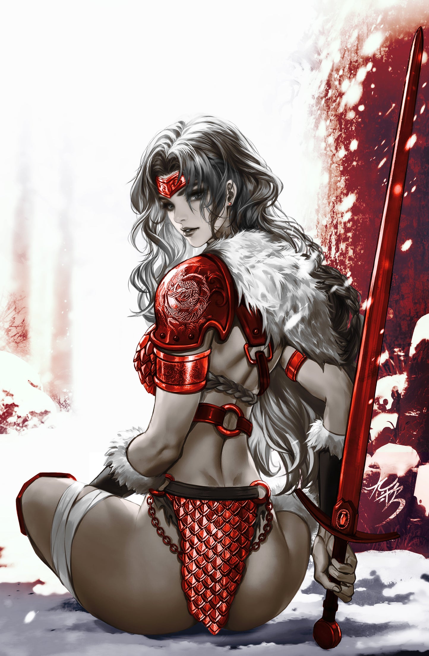 RED SONJA SHE-DEVIL WITH A SWORD #3 FAN YANG CVR C VIRGIN VARIANT SDCC 2026 EXCLUSIVE