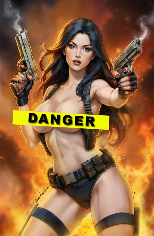 GUN HONEY DOUBLE DOWN #1 MANUEL RAMIREZ CVR C HEROESCON EXCLUSIVE LTD 500