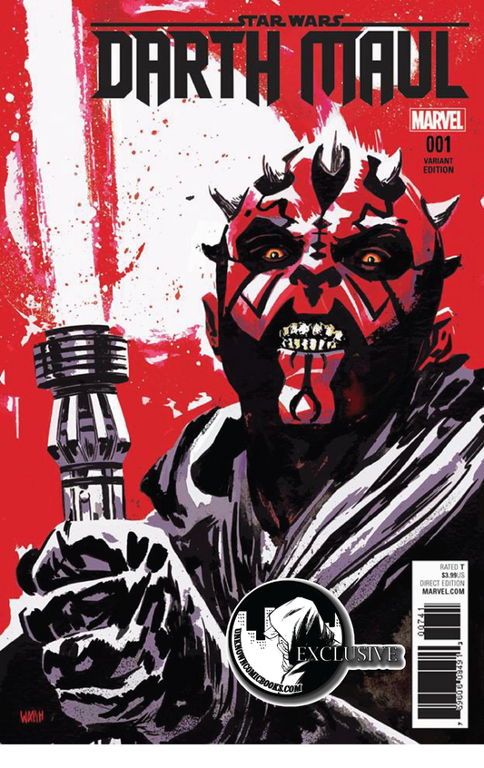 STAR WARS: DARTH MAUL #1 (OF 5) UNKNOWN COMIC BOOKS EXCLUSIVE 2017