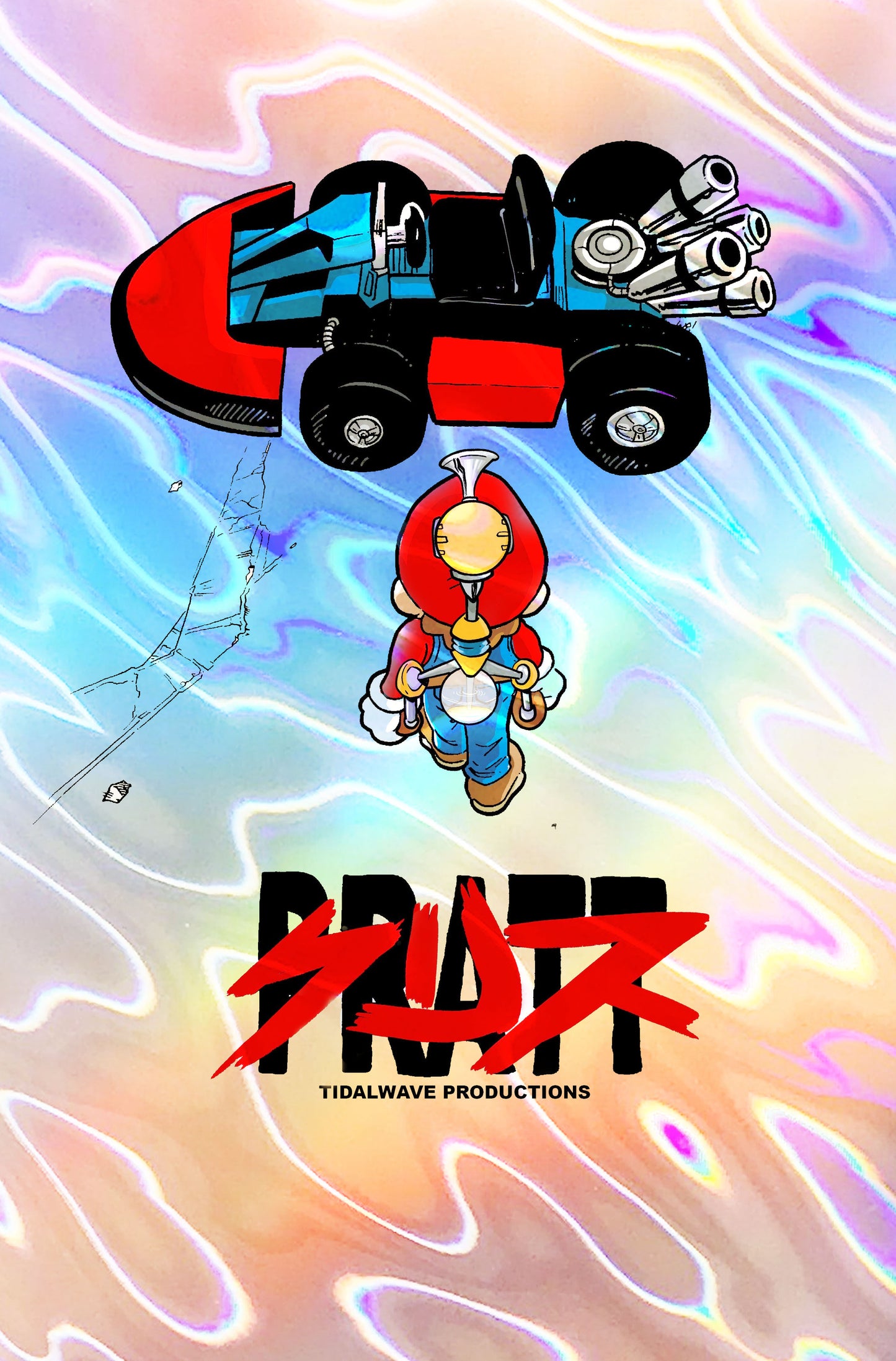 FAME: CHRIS PRATT MARIO SUNSHINE AKIRA HOMAGE MAGMA FOIL PLANET CON EXCLUSIVE LMTD TO 25