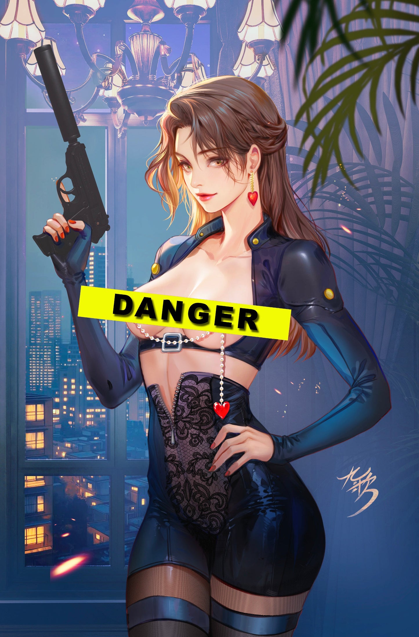 GUN HONEY DOUBLE DOWN #1 FAN YANG CVR B HEROESCON 2026 EXCLUSIVE LTD 500