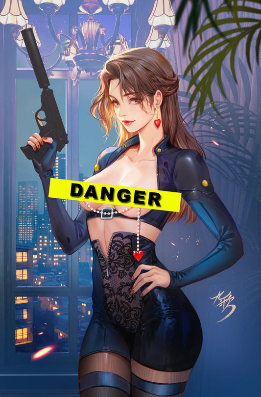 GUN HONEY DOUBLE DOWN #1 FAN YANG CVR B HEROESCON 2026 EXCLUSIVE LTD 500