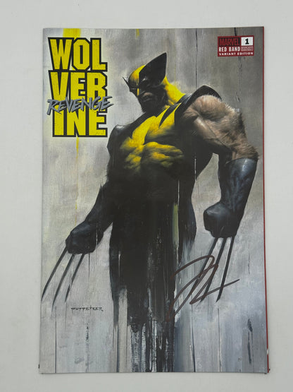[Signed by Hickman] Wolverine: Revenge - Red Band #1 Unknown Comics Lee Exclusive Var Explicit Content [INST]