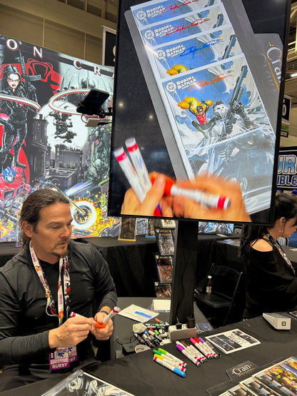 ✏️ ROBIN & BATMAN JASON TODD #3 CVR C SIGNED CLAYTON CRAIN FAN EXPO NEW ORLEANS COA