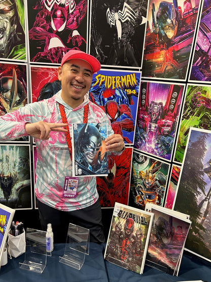 ✏️ PUNISHER RED BAND #1 FAN EXPO EXCLUSIVE SIGNED JOHN GIANG NEW ORLEANS COA