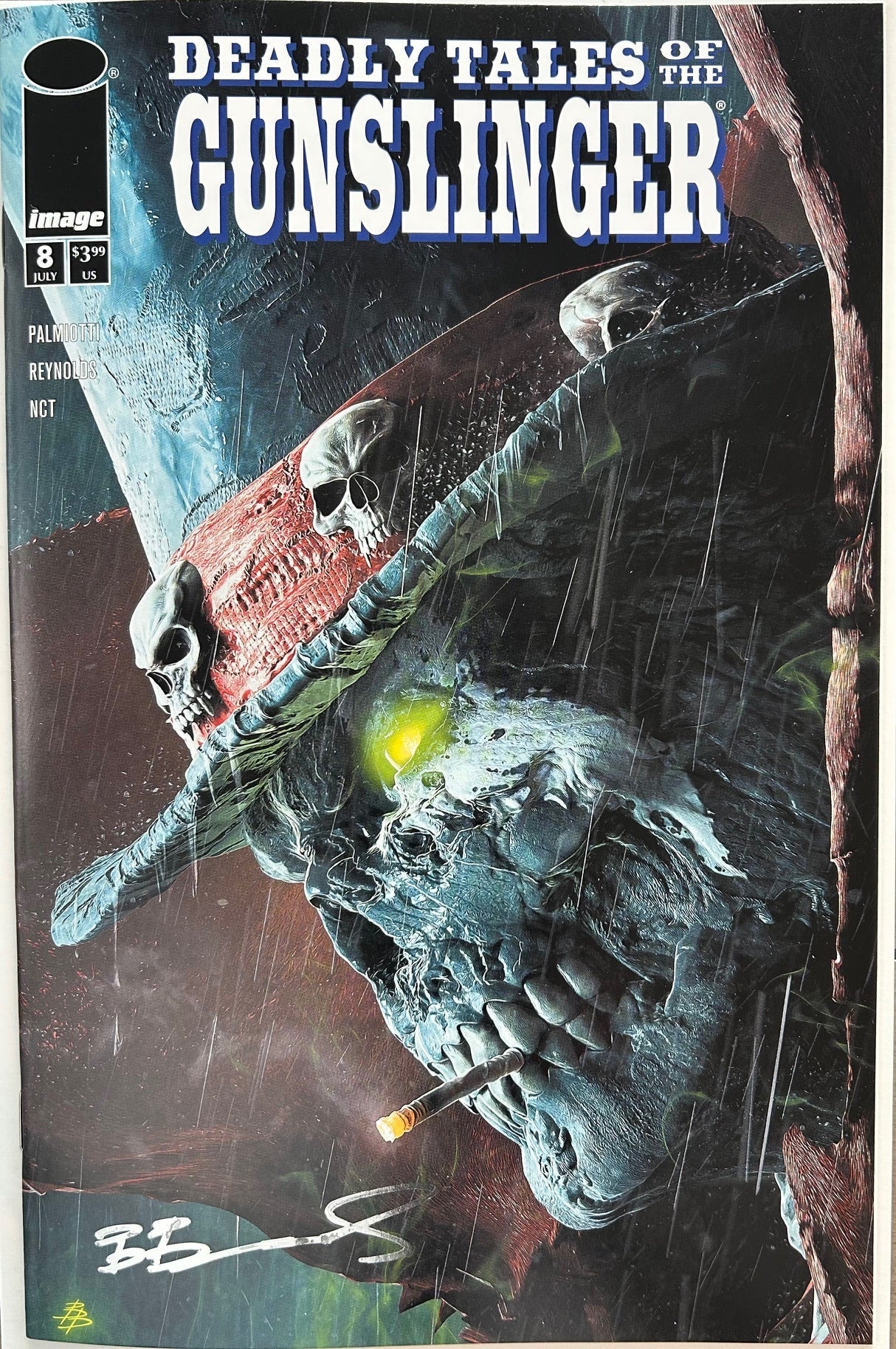 ✏️ DEADLY TALES OF THE GUNSLINGER SPAWN #8 CVR A SIGNED BJORN BARENDS NOLA