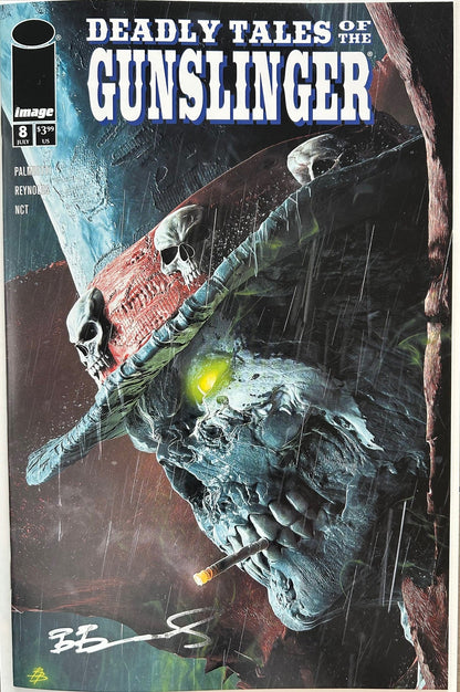 ✏️ DEADLY TALES OF THE GUNSLINGER SPAWN #8 CVR A SIGNED BJORN BARENDS NOLA