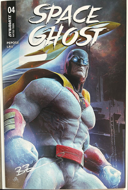 ✏️ SPACE GHOST #4 CVR D SIGNED BJORN BARENDS FAN EXPO NEW ORLEANS COA