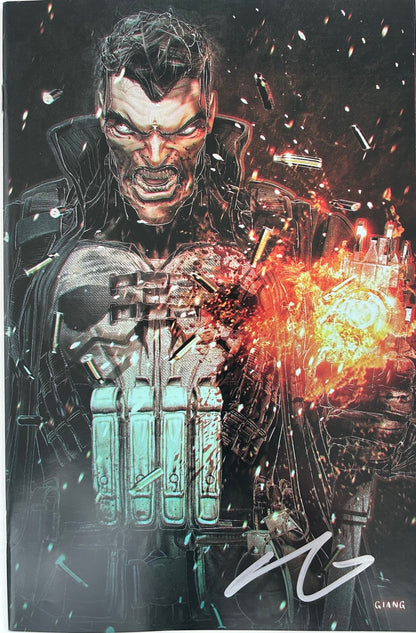 ✏️ PUNISHER RED BAND #1 FAN EXPO EXCLUSIVE SIGNED JOHN GIANG NEW ORLEANS COA