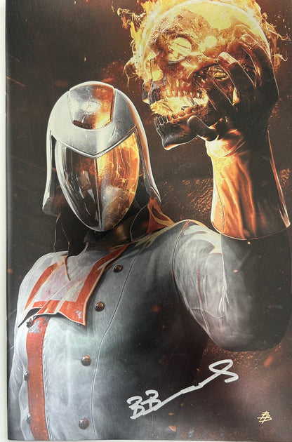 ✏️ GI JOE #13 SIGNED BJORN BARENDS FOIL VIRGIN EXCLUSIVE FAN EXPO NEW ORLEANS COA