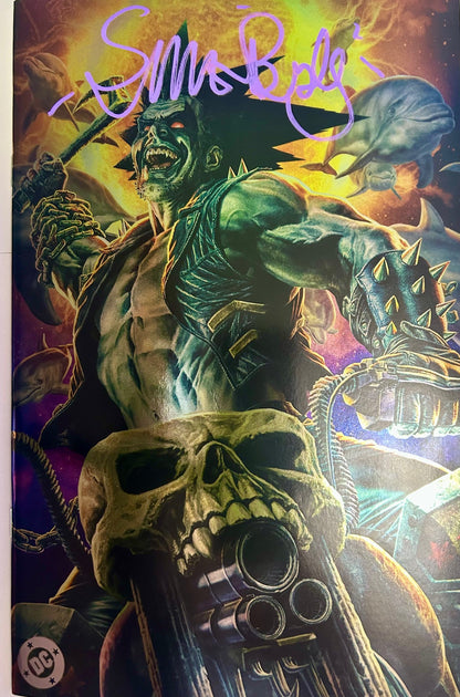 ✏️ LOBO #1 CVR E FOIL VARIANT SIGNED BY SIMON BISLEY AT C2E2