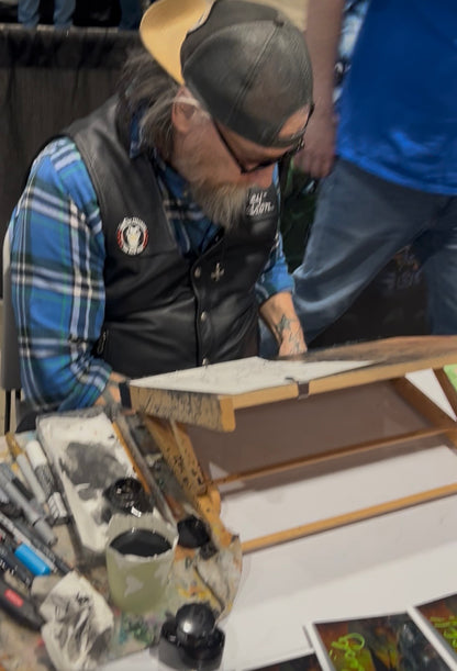 ✏️ LOBO #1 CVR E FOIL VARIANT SIGNED BY SIMON BISLEY AT C2E2