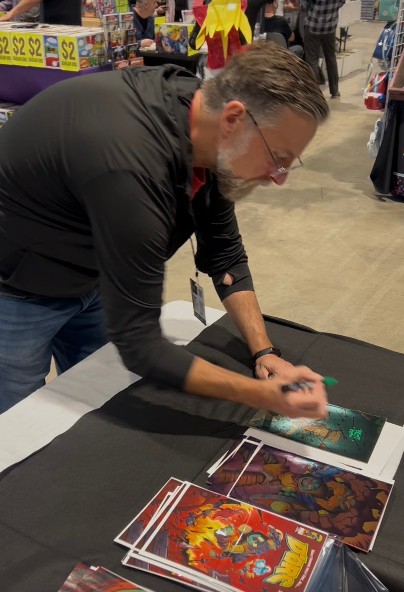 ✏️ DORC #1 3RD PRINT MEGACON VIRGIN FOIL SIGNED BY BRETT BEAN - LTD 500
