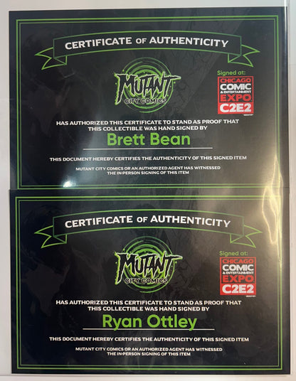 ✏️ DORC #2 CVR C DOUBLE SIGNED BY RYAN OTTLEY & BRETT BEAN AT C2E2