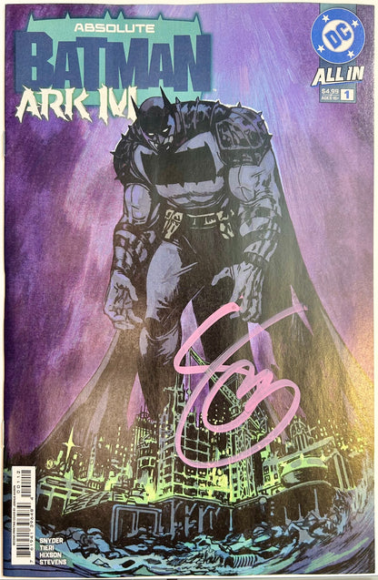 ✏️ ABSOLUTE BATMAN ARK-M #1 2ND PRINT CVR A - SIGNED BY SCOTT SNYDER W/COA