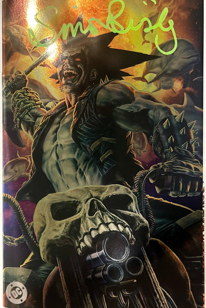 ✏️ LOBO #1 CVR E FOIL VARIANT SIGNED BY SIMON BISLEY AT C2E2
