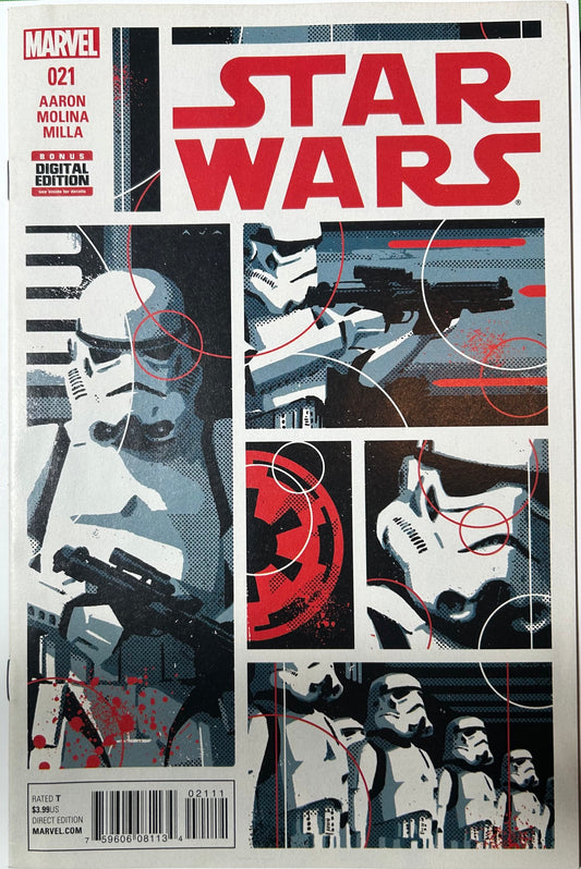 Star Wars #21 David Aja 2016 - 1st full team appearance of SCAR Troopers🔑