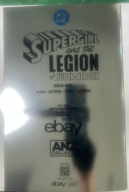 SUPERGIRL AND THE LEGION OF SUPER HEROES #23 EBAY BLIND BAG SZERDY FOIL EXCLUSIVE