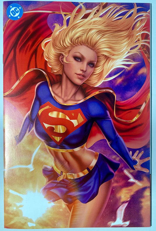 SUPERGIRL AND THE LEGION OF SUPER HEROES #23 EBAY SDCC ARIEL DIAZ VIRGIN EXCLUSIVE