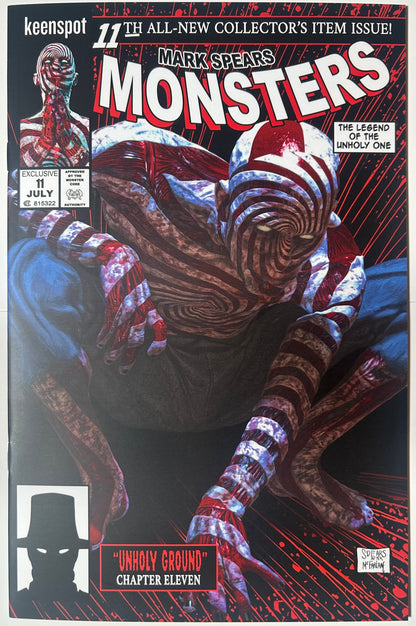 MARK SPEARS MONSTERS #11 MARK SPEARS SDCC RED HOMAGE EXCLUSIVE LTD 300