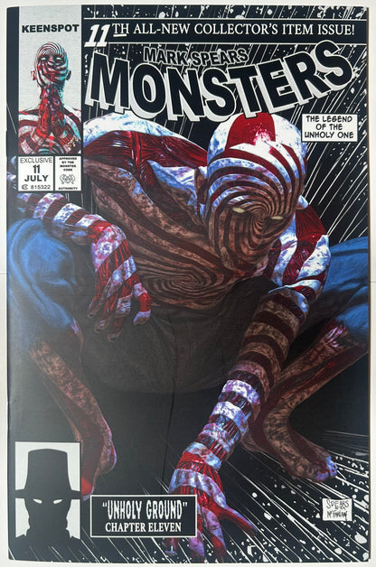 MARK SPEARS MONSTERS #11 MARK SPEARS SDCC SILVER HOMAGE EXCLUSIVE LTD 200