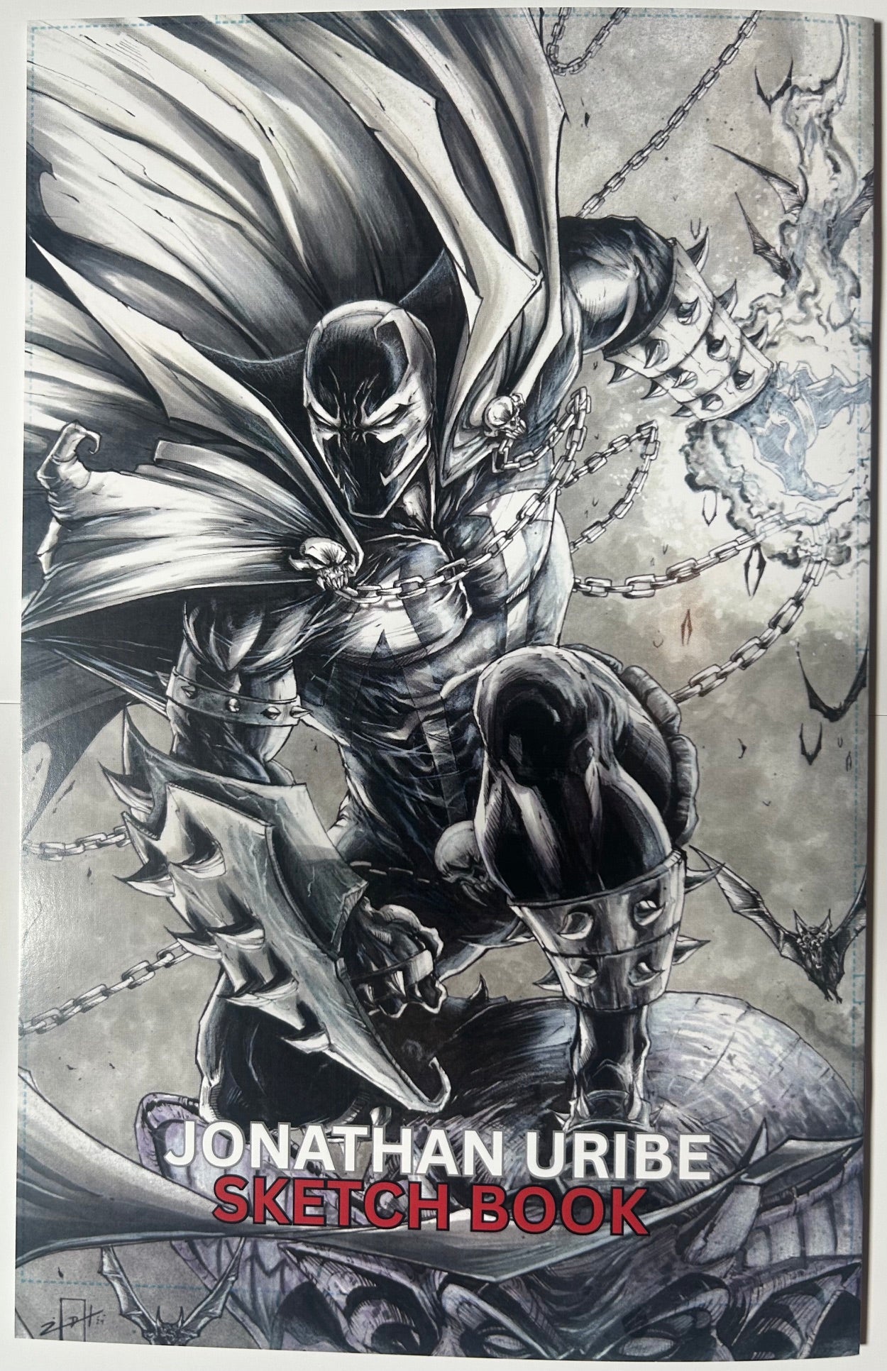 GUNSLINGER CVR A JONATHAN URIBE OFFICIAL SPAWN SKETCHBOOK LTD 250 SDCC 2026