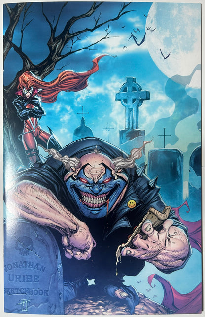 VIOLATOR CVR A JONATHAN URIBE OFFICIAL SPAWN SKETCHBOOK LTD 250 SDCC 2026