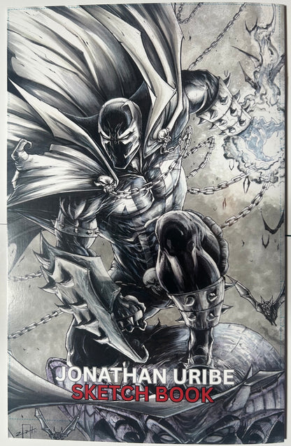 VIOLATOR CVR A JONATHAN URIBE OFFICIAL SPAWN SKETCHBOOK LTD 250 SDCC 2026