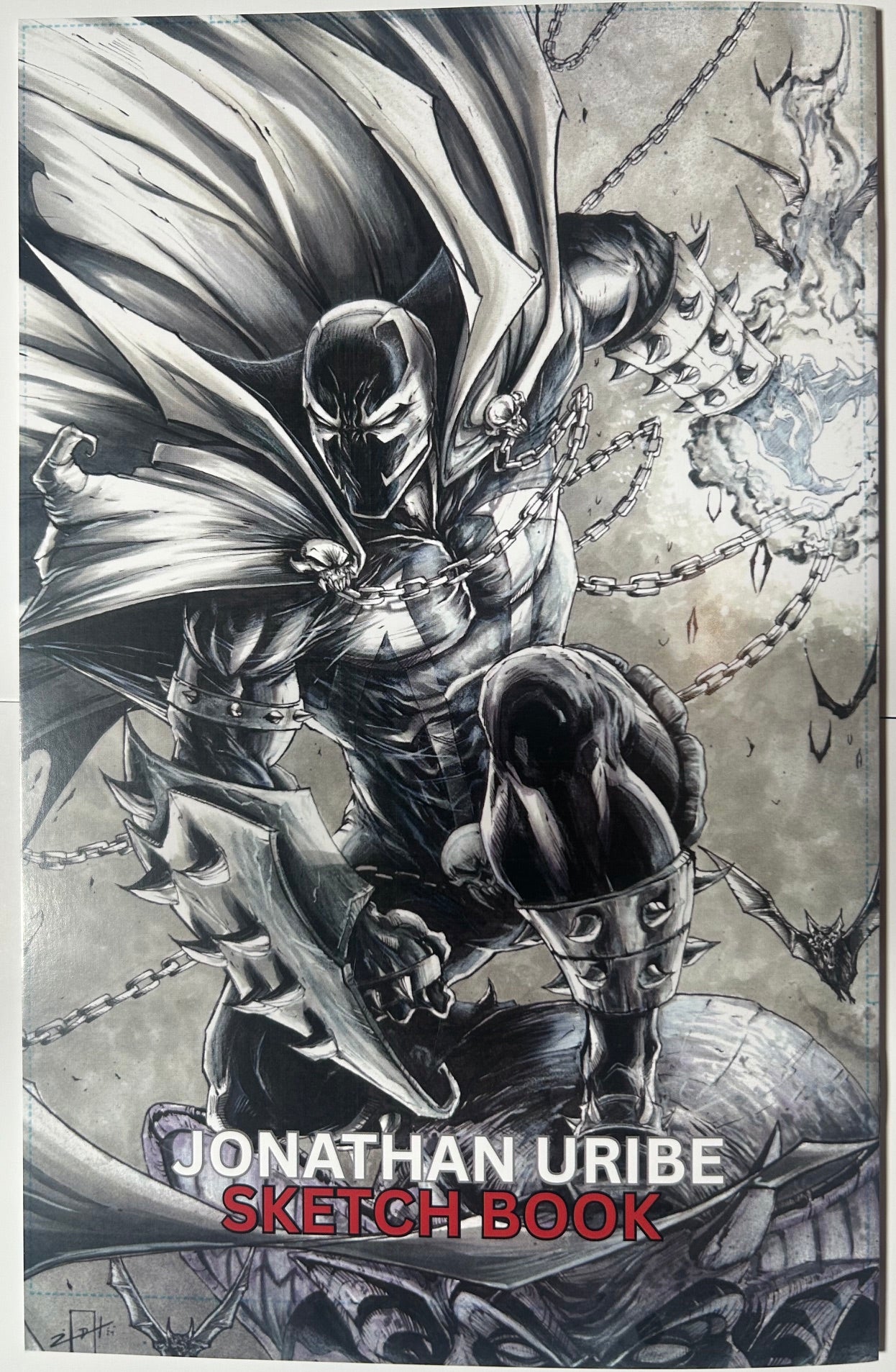 VIOLATOR SKETCH JONATHAN URIBE OFFICIAL SPAWN SKETCHBOOK LTD 100 SDCC 2026