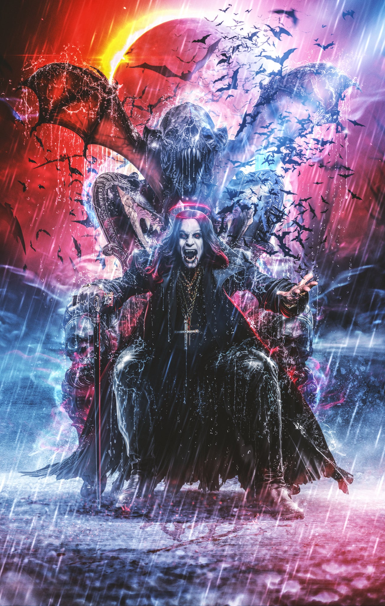 TRIBUTE: OZZY OSBOURNE VIRGIN EXCLUSIVE NUMBERED OUT OF 666 W COA - PREORDER
