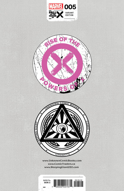 Rise Of The Powers Of X #5 Unknown Comics David Nakayama Exclusive Virgin Var [Fhx] (05/29/2024)