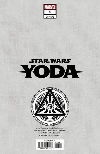 Star Wars: Yoda #1 Unknown Comics David Nakayama Exclusive Virgin Var (11/23/2022)