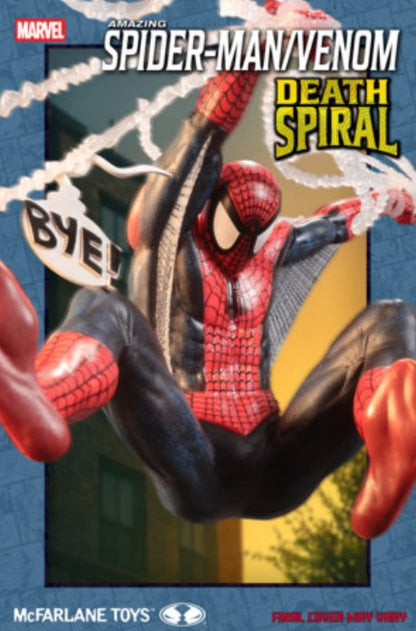 🍥 AMAZING SPIDER-MAN/VENOM: DEATH SPIRAL #1 MCFARLANE TOYS VAR 🔑 2/25/26