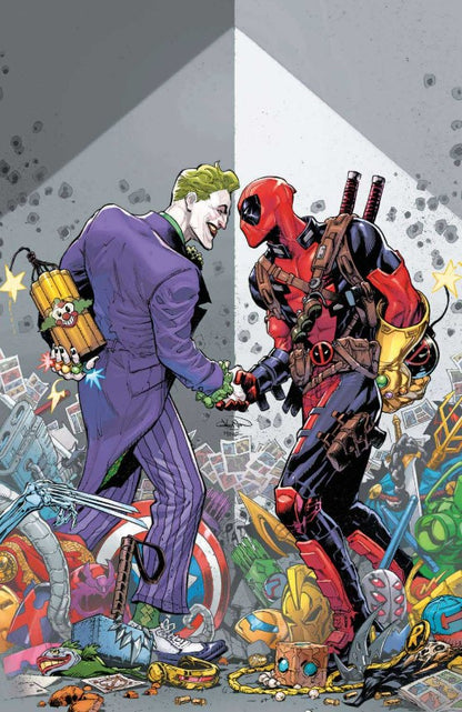 MARVEL/DC: DEADPOOL/BATMAN #1 Patrick Gleason Exclusive