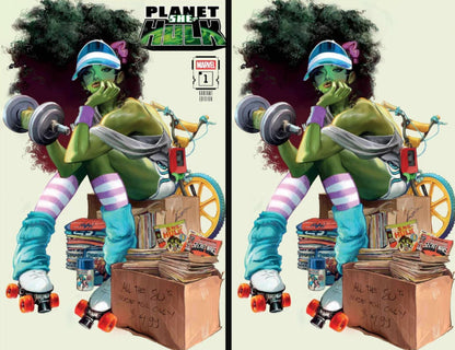 🟢 PLANET SHE HULK #1 Alexander Lozano Exclusive