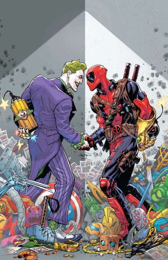 🌮 MARVEL DC DEADPOOL BATMAN #1 PATRICK GLEASON EXCLUSIVE