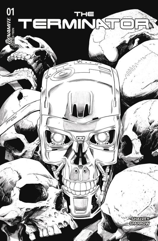 TERMINATOR #1 CVR O 1:20 Incentive Declan Shalvey Line Art