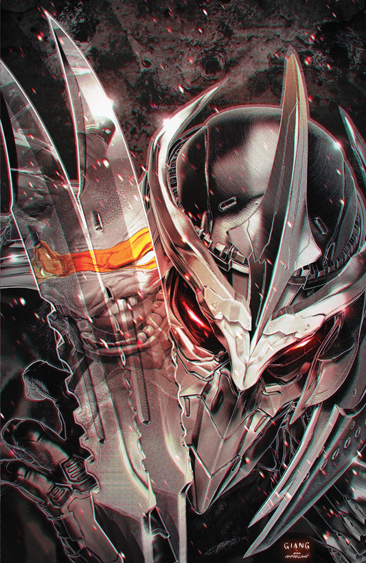 TMNT SHREDDER #1 JOHN GIANG VIRGIN COLOR SPLASH LTD 350 W NUMBERED TRADING CARD COA - PREORDER