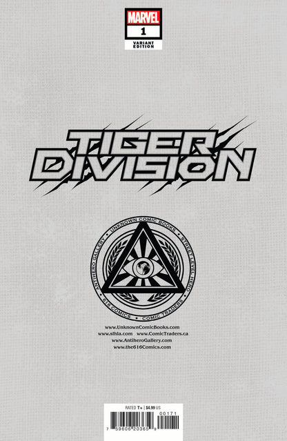 Tiger Division #1 Unknown Comics Lobos Exclusive Var (11/02/2022)