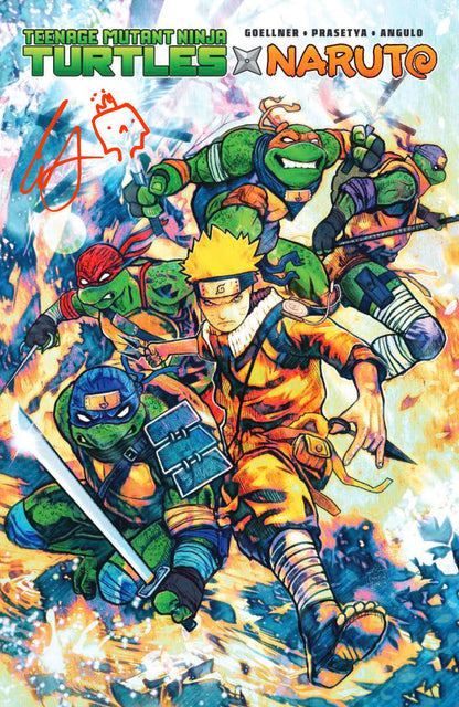 TEENAGE MUTANT NINJA TURTLES X NARUTO #1 Team Trade Exclusive LMTD to 500