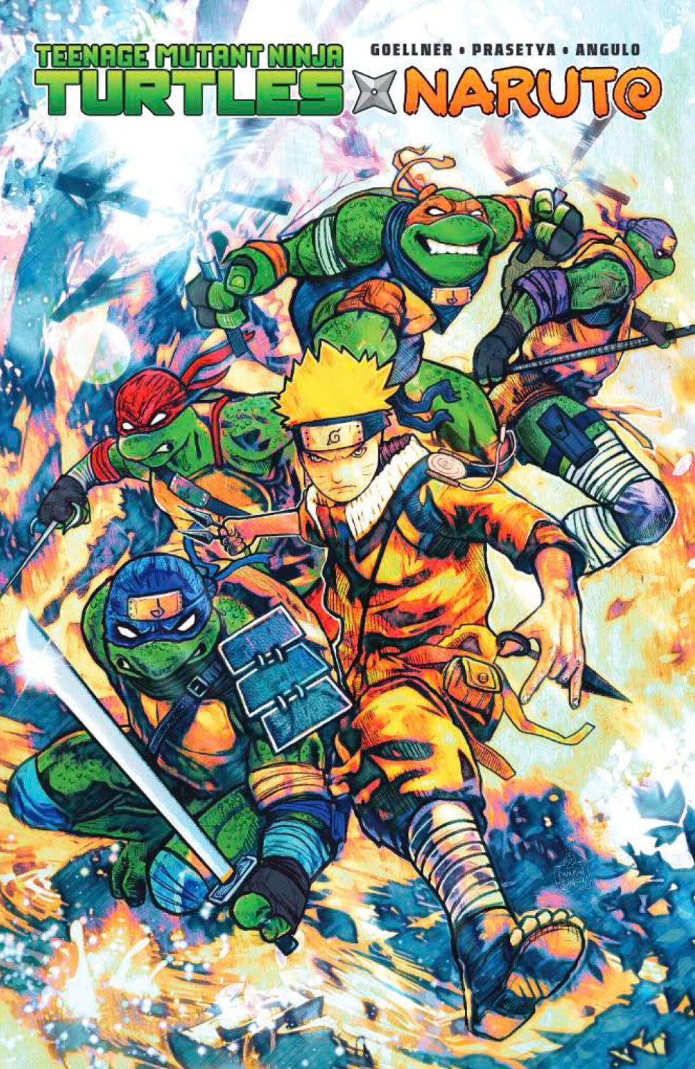 TEENAGE MUTANT NINJA TURTLES X NARUTO #1 Team Trade Exclusive LMTD to 500