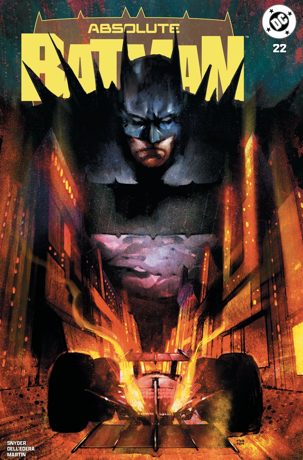 ABSOLUTE BATMAN #22 - MARTIN SIMMONDS CVR A TRADE VARIANT SDCC EXCLUSIVE
