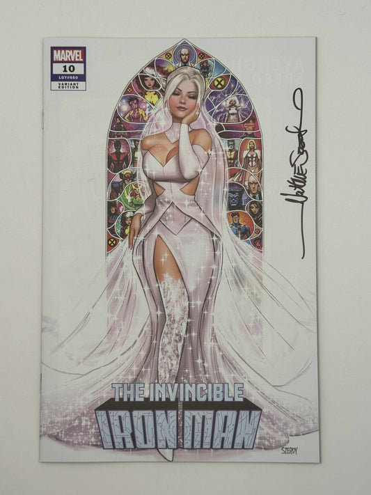[Signed by Nathan Szerdy] INVINCIBLE IRON MAN #10 [FALL] UNKNOWN COMICS NATHAN SZERDY EXCLUSIVE VAR [IN STOCK]