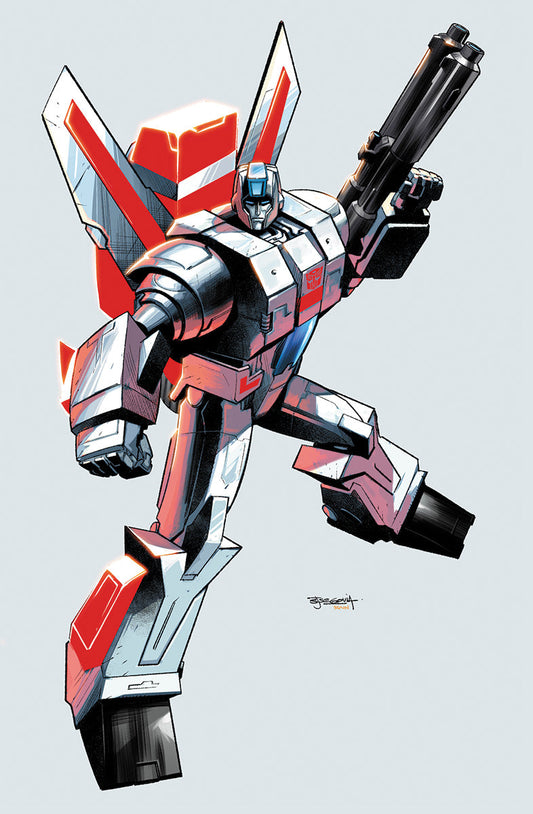 TRANSFORMERS #34 STEPHEN SEGOVIA EXCLUSIVE WHITE VIRGIN VAR