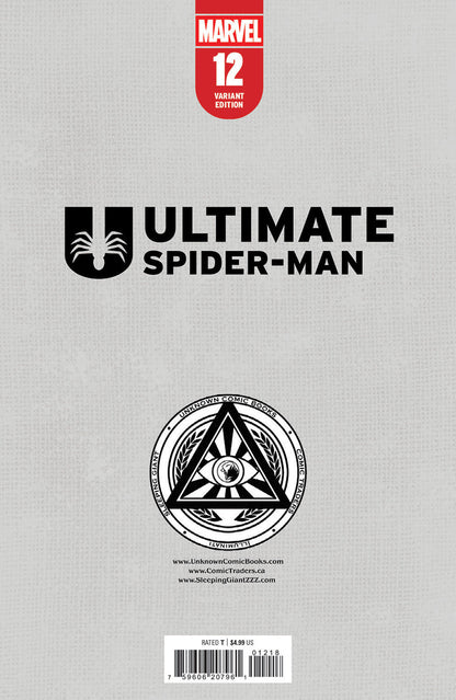 [Signed by Leirix] Ultimate Spider-Man #12 Unknown Comics Leirix Exclusive Var [IN STOCK]